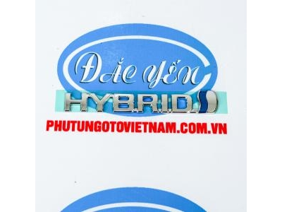 Chữ HYBRID Sau Cốp Corolla Cross 2020 75441-06090