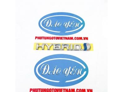 Chữ HYBRID Altis 2022 75374-02100, 75374-02090